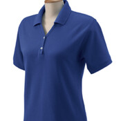 Devon & Jones Ladies’  Pima Piqué Short-Sleeve Y-Collar Polo