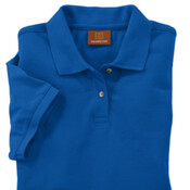 Harriton Ladies’  6 oz. Ringspun Cotton Pique Short-Sleeve Polo