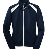 Sport-Tek Ladies- Tricot Track Jacket. 