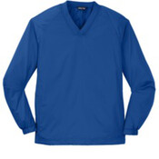 Sport-Tek V-Neck Raglan Wind Shirt