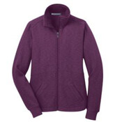 Port Authority Ladies Slub Fleece Full-Zip Jacket