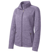 Port Authority Ladies Digi Stripe Fleece Jacket