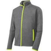 Sport-Tek Sport-Wick Stretch Contrast Full-Zip Jacket