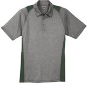 Sport-Tek Heather Colorblock Contender Polo