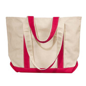 x - UltraClub by Liberty Bags Winward Canvas Tote