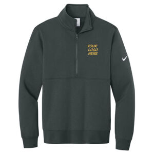 Nike Club Fleece Sleeve Swoosh 1/2 Zip Thumbnail