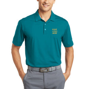 NIKE Dri FIT Vertical Mesh Polo Thumbnail