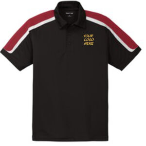 Sport-Tek Tricolor Shoulder Micropique Sport-Wick Polo Thumbnail