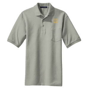 Port Authority Heavyweight Cotton Pique Polo with Pocket Thumbnail
