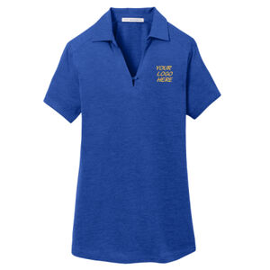Port Authority Ladies Digi Heather Performance Polo Thumbnail