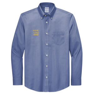 x - Tall Wrinkle Free Stretch Pinpoint Shirt Thumbnail