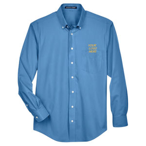 Devon & Jones Men's Tall Crown Collection® Broadcloth Woven Dress Shirt Thumbnail