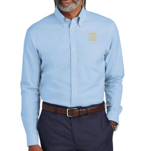Brooks Brothers Wrinkle Free Stretch Pinpoint Shirt Thumbnail