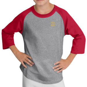 Sport-Tek Youth Colorblock Raglan Jersey Thumbnail