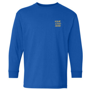 Gildan Heavy Cotton Youth Long Sleeve T-Shirt Thumbnail