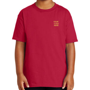 GildanYouth Ultra Cotton 100% US Cotton T Shirt Thumbnail