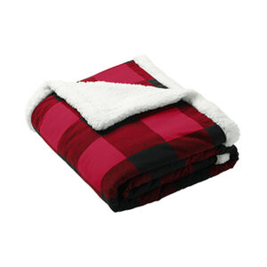Port Authority Flannel Sherpa Blanket Thumbnail